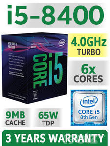 8th Gen Intel® Core™ i5-8400 Processor